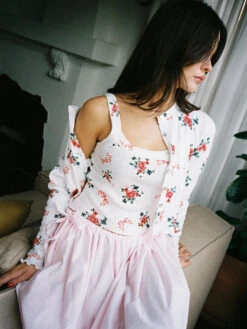 Harley Tank - Pointelle Bouquet 17 Harley Tank - Pointelle Bouquet -Fashion Shop LIND159 019 lisa says gah bisou harley tank pointelle