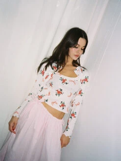 Harley Tank - Pointelle Bouquet 18 Harley Tank - Pointelle Bouquet -Fashion Shop LIND159 024 lisa says gah bisou harley tank pointelle