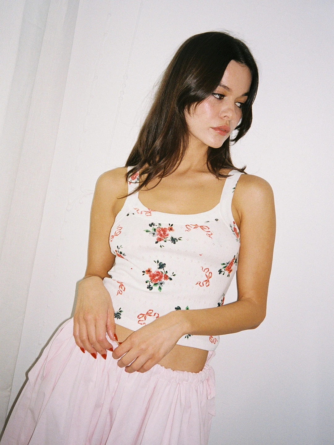 Harley Tank - Pointelle Bouquet 11 Harley Tank - Pointelle Bouquet - Image 9