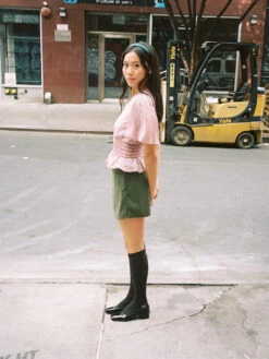 Charlotte Top - Ballet Pink Organza -Fashion Shop LIND504 030 lisa says gah blouse pink