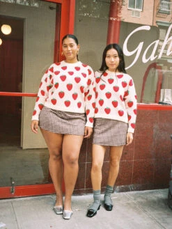 Darcy Skort - Cocoa Plaid 11 Darcy Skort - Cocoa Plaid -Fashion Shop LIND504 091 lisa says gah sweater strawberry f4453241 deb4 42e6 bbb1 b6d6a2904639