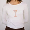 Dana Long Sleeve Tee - Martini -Fashion Shop LIND632 061 lisa says gah martini tee