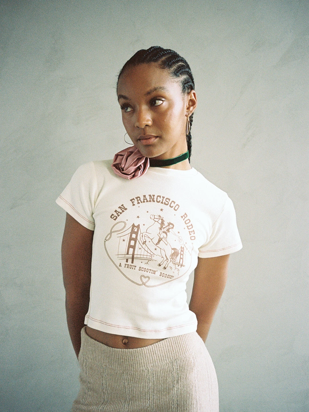 Fruit Face Baby Tee - SF Rodeo 4 Fruit Face Baby Tee - SF Rodeo - Image 2