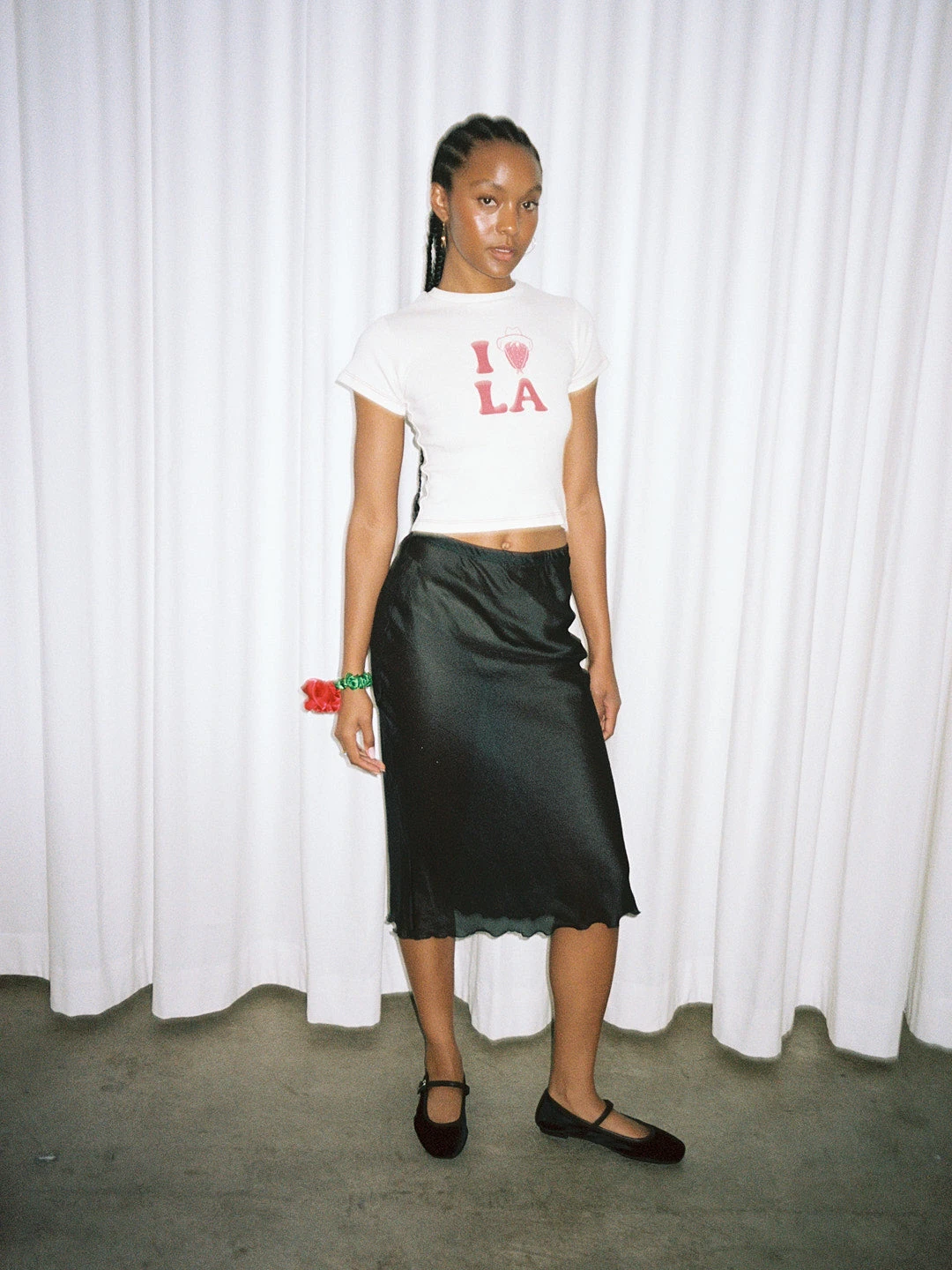 Fruit Face Baby Tee - I <3 LA 5 Fruit Face Baby Tee - I <3 LA - Image 3