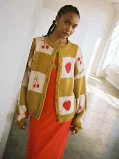 Lauda Cardi - Fruit Check -Fashion Shop LIND842 039 lisa says gah cardigan fruit