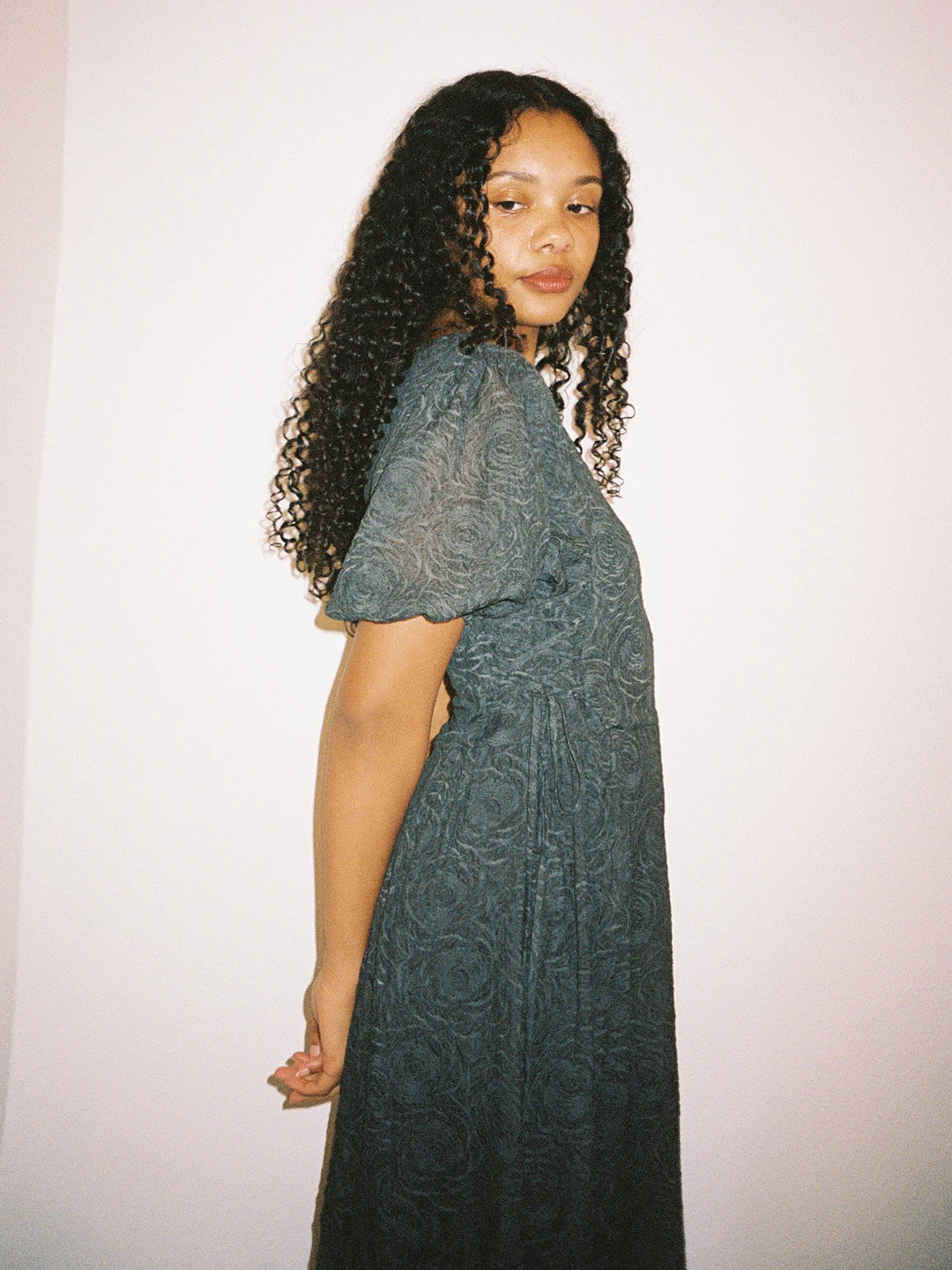 Gianna Dress - Black Rosette 8 Gianna Dress - Black Rosette - Image 6