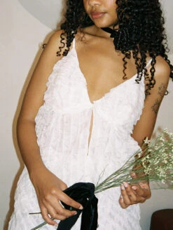 Ivy Top - Vanilla Ruffle 17 Ivy Top - Vanilla Ruffle -Fashion Shop LIND854 048 lisa says gah prespring ivy top white