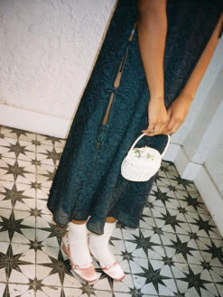 Mar Tie Midi Dress - Black Rosette -Fashion Shop LIND854 087 lisa says gah prespring mar dress black ef420648 d6bd 4267 98ff 1f3ae2a451a7