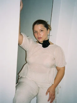 Petra Blouse - Cashew Rosette -Fashion Shop LIND854 152 lisa says gah prespring petra blouse white