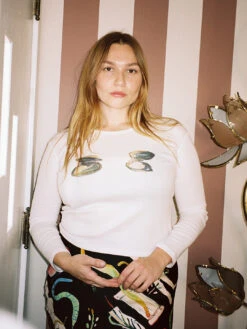 Dana Long Sleeve Tee - Clams