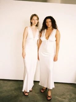 Aurelie Dress - White -Fashion Shop lind227 061 nia dress white