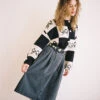 Farm Girl Skirt - Black Denim -Fashion Shop lind258 005 le bon shoppe skirt black