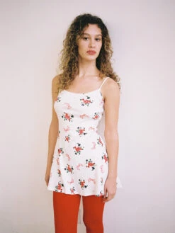 Hazel Mini Dress - Pointelle Bouquet -Fashion Shop lind258 014 lisa says gah bisou hazel dress pointelle