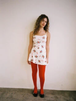 Hazel Mini Dress - Pointelle Bouquet -Fashion Shop lind258 015 lisa says gah bisou hazel dress pointelle