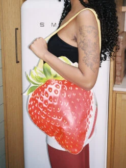 Strawberry Tote - Strawberry 9 Strawberry Tote - Strawberry -Fashion Shop lind650 077 tyler mcgillivary bag strawberry