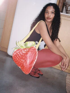 Strawberry Tote - Strawberry 8 Strawberry Tote - Strawberry -Fashion Shop lind650 078 tyler mcgillivary bag strawberry