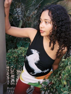 Equestrian Tank - Horse 10 Equestrian Tank - Horse -Fashion Shop lind650 081 tyler mcgillivary top horse