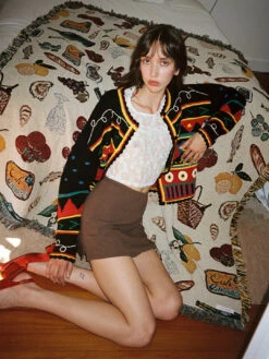 Archie Throw Blanket - Italian Summer -Fashion Shop lind684 017 lisa says gah italian summer blanket