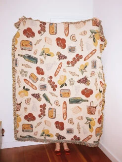 Archie Throw Blanket - Italian Summer -Fashion Shop lind684 025 lisa says gah italian summer blanket