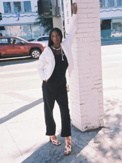 Rosie Zip Up - Ivory -Fashion Shop lind855 032 crop