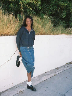 Rosie Zip Up - Washed Black 13 Rosie Zip Up - Washed Black -Fashion Shop lind855 049 crop