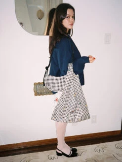 Standard Baggu - Gingham Hearts