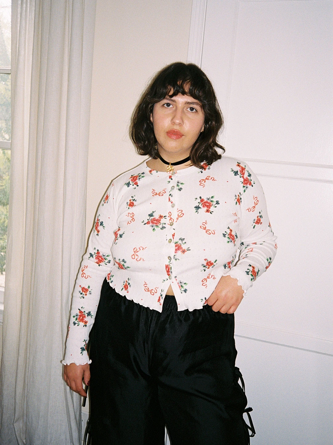 Poppy Cardi - Pointelle Bouquet 10 Poppy Cardi - Pointelle Bouquet - Image 8