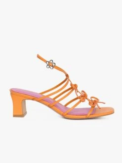 Carrie Bow Sandal - Creamsicle/Rouge 19 Carrie Bow Sandal - Creamsicle/Rouge -Fashion Shop lisa says carrie orangeside