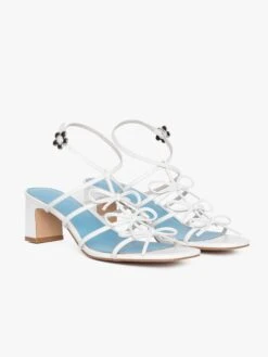 Carrie Bow Sandal - Cloud/Sky