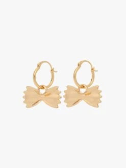 Farfalle Hoops - Gold