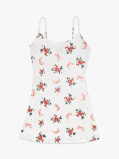 Hazel Mini Dress - Pointelle Bouquet -Fashion Shop lisa says gah hazel mini dress pointelle