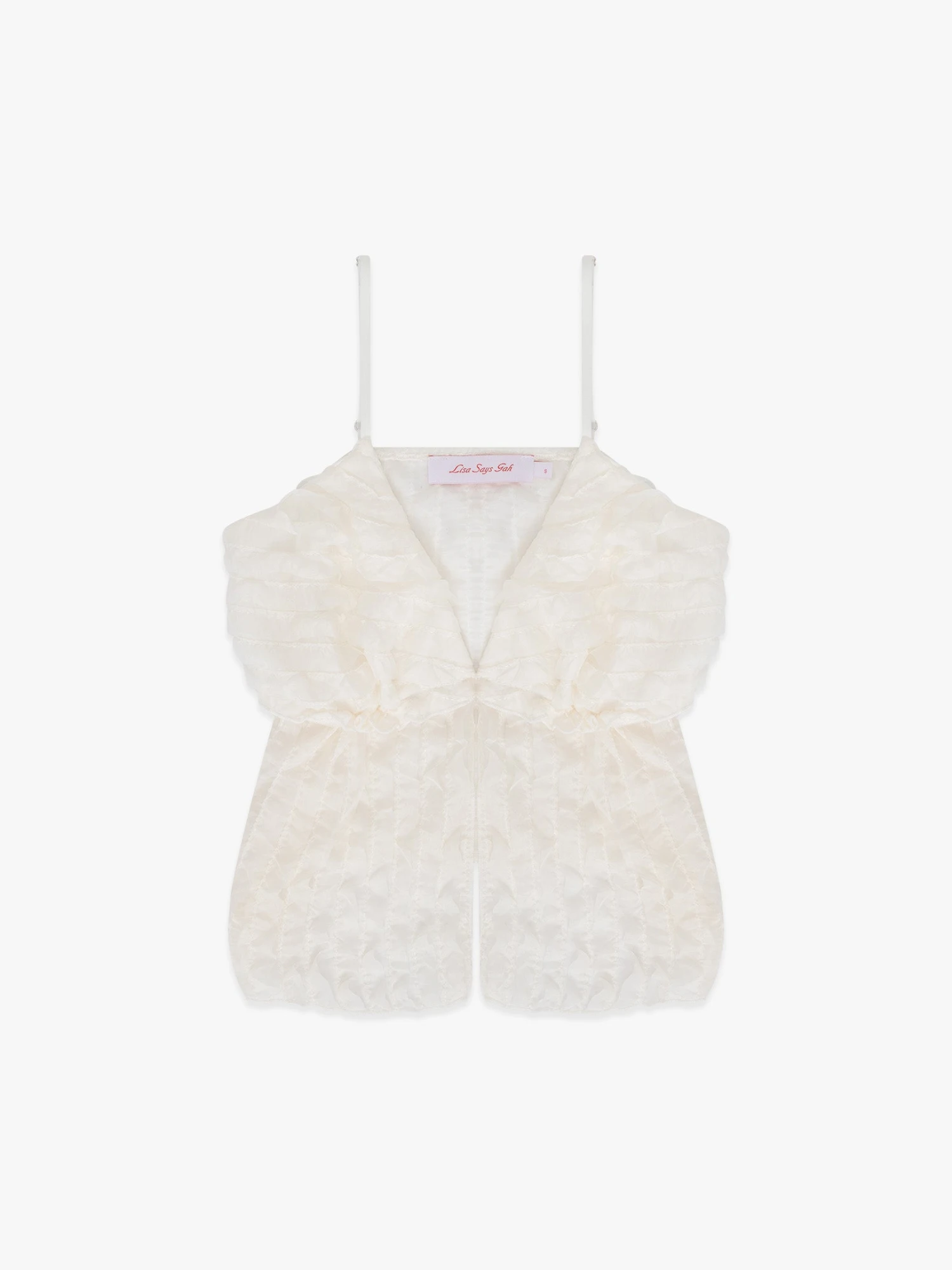 Ivy Top - Vanilla Ruffle 4 Ivy Top - Vanilla Ruffle - Image 2