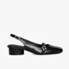 Mackie Heel - Onyx Patent -Fashion Shop lisa says gah mackie heel black