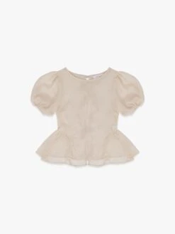 Petra Blouse - Cashew Rosette -Fashion Shop lisa says gah petra cashew