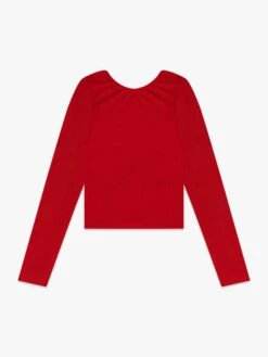 Rowan Top - Red Slinky 17 Rowan Top - Red Slinky -Fashion Shop lisa says gah rowan top red front