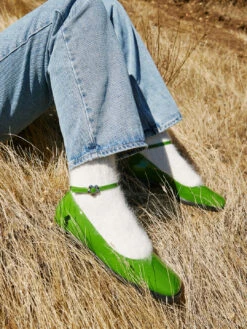 Mia Mary Jane - Apple Green Patent -Fashion Shop look 1 00081 lisa says gah mia mary jane green